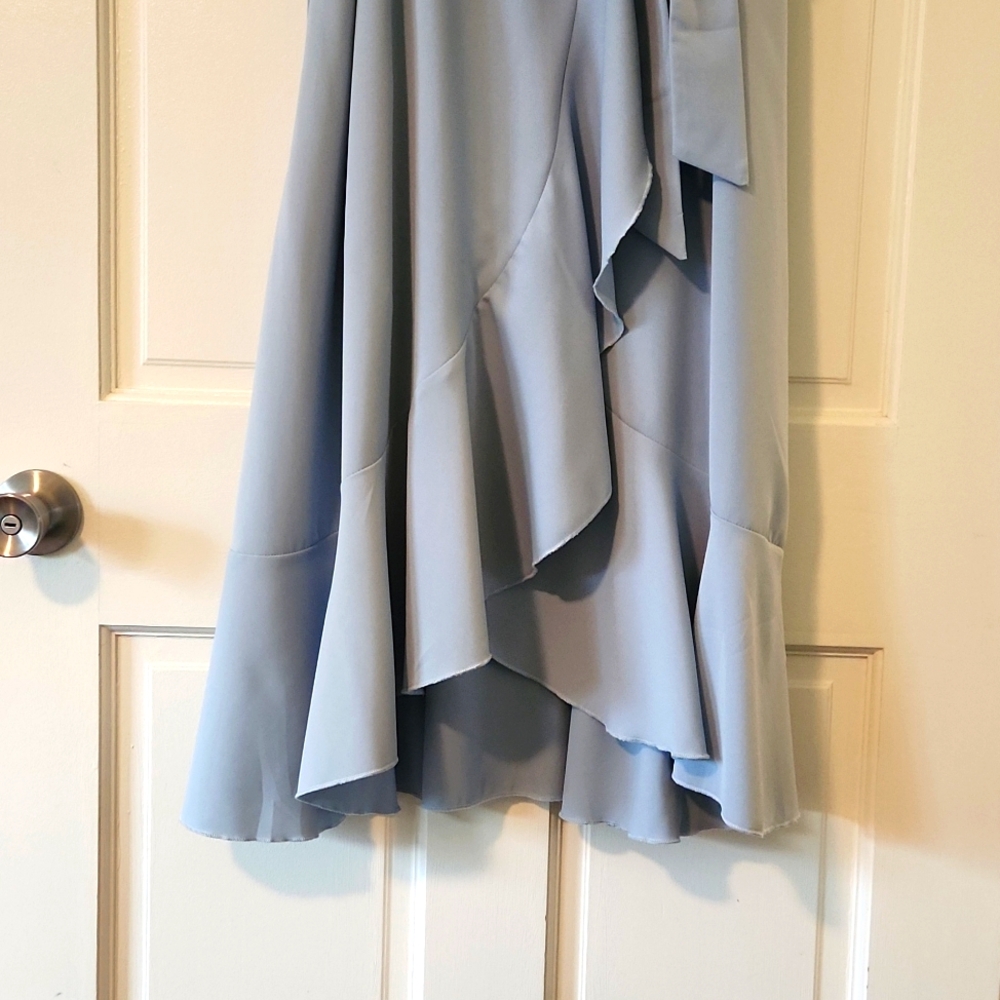 Wrap Ruffle Dress - Picture 4 of 7